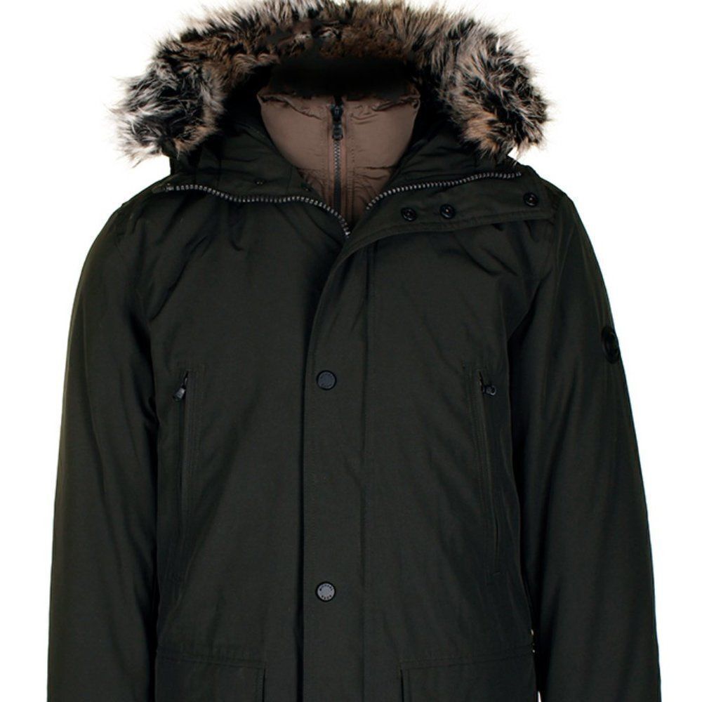 Michael Kors Men's Hooded Bib Short Snorkel Coat size XL